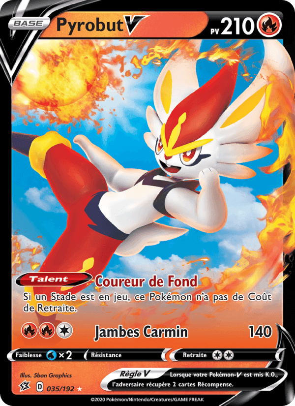 Clash des Rebelles の 35 番、Pyrobut V
