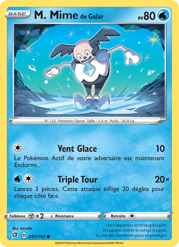M. Mime de Galar, carte 37 de Clash des Rebelles