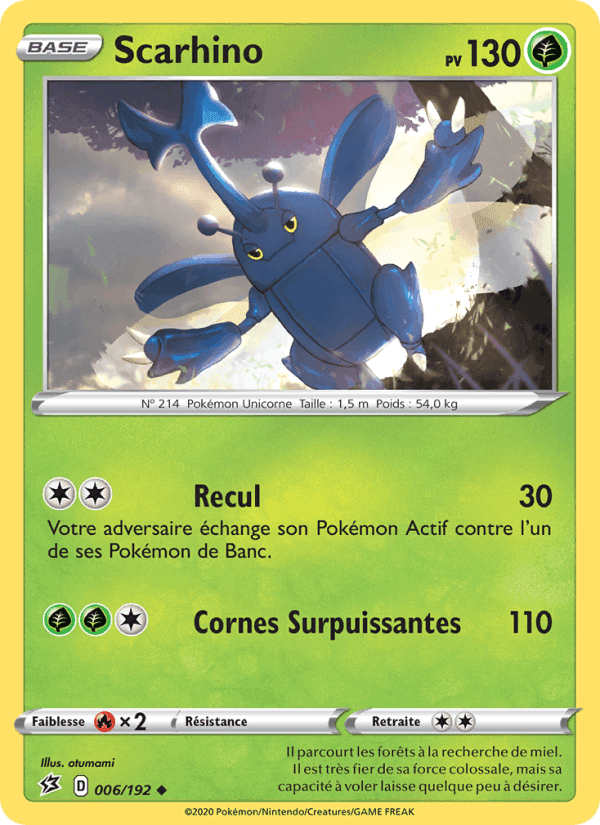 Scarhino, carte 6 de Clash des Rebelles