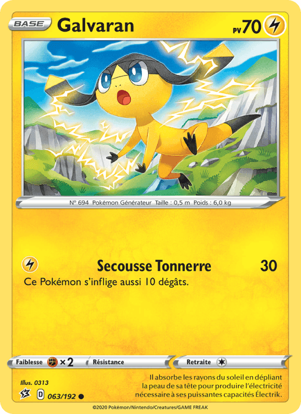 Galvaran, card 63 from Clash des Rebelles