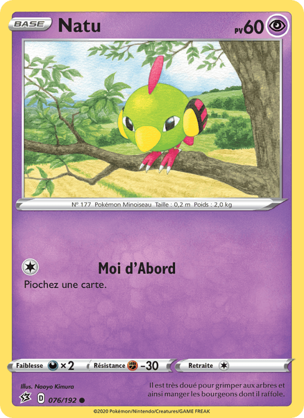 Natu, card 76 from Clash des Rebelles