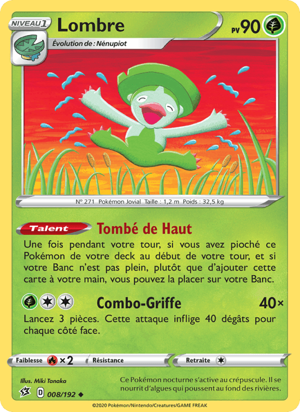 Lombre, card 8 from Clash des Rebelles