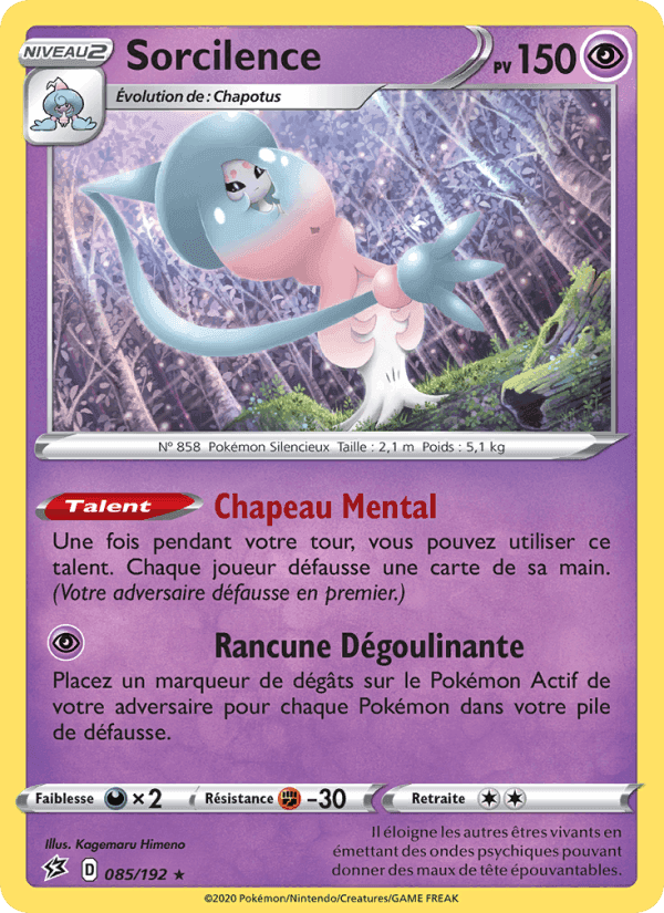 Sorcilence, card 85 from Clash des Rebelles