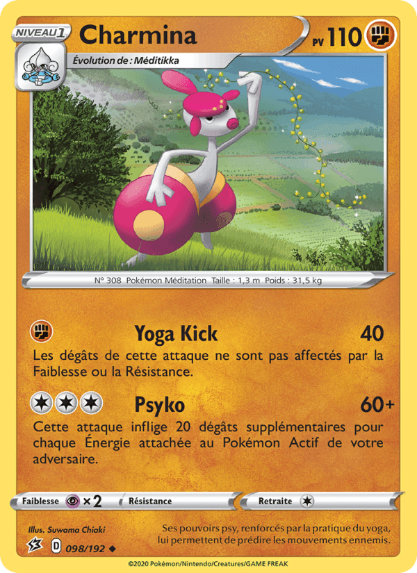 Charmina, carte 98 de Clash des Rebelles