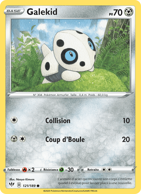 Galekid, card 121 from Ténèbres Embrasées