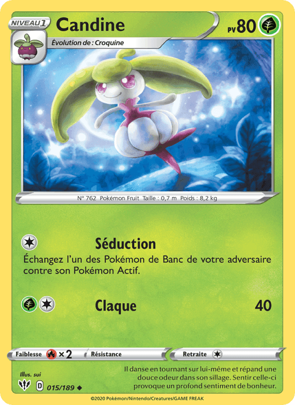 Candine, card 15 from Ténèbres Embrasées