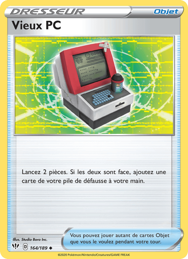 Vieux PC, carte 164 de Ténèbres Embrasées