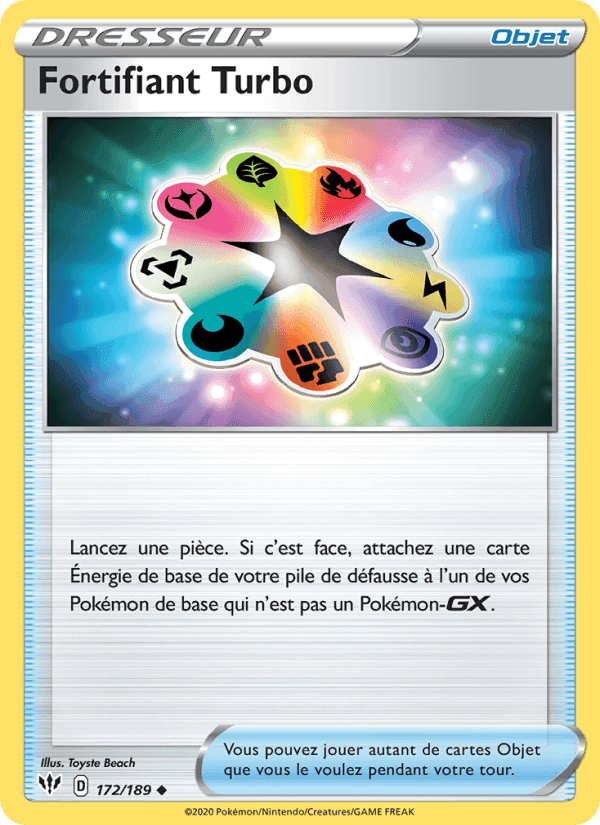 Fortifiant Turbo, card 172 from Ténèbres Embrasées