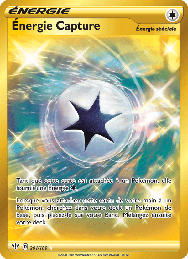 Énergie Capture, card 201 from Ténèbres Embrasées