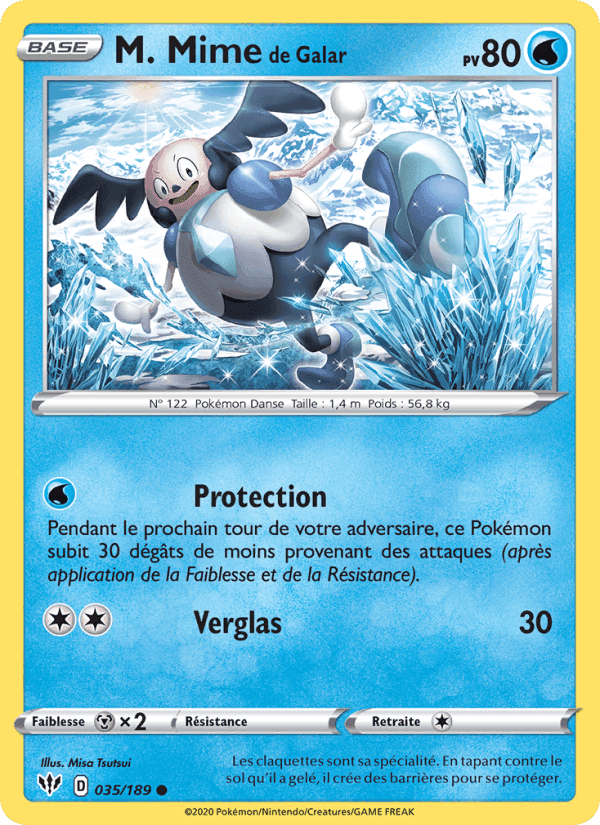 M. Mime de Galar, carte 35 de Ténèbres Embrasées