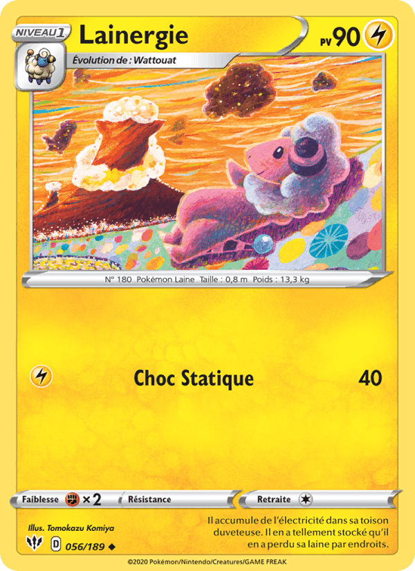 Lainergie, card 56 from Ténèbres Embrasées