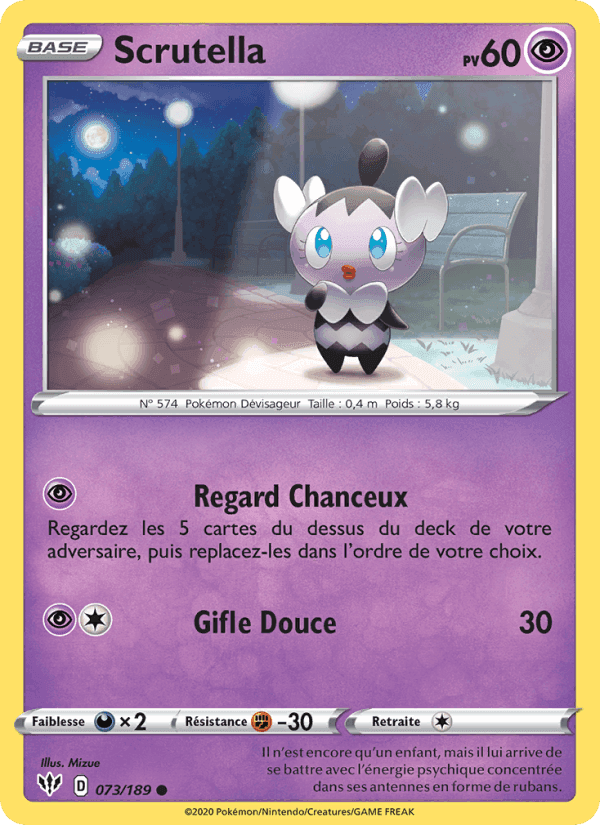 Scrutella, card 73 from Ténèbres Embrasées