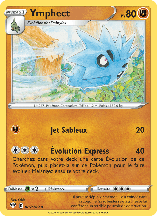 Ymphect, carte 87 de Ténèbres Embrasées