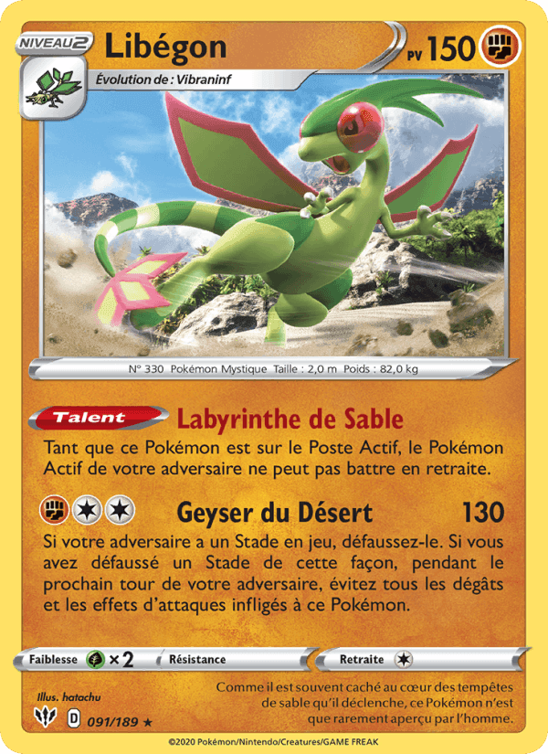 Libégon, card 91 from Ténèbres Embrasées