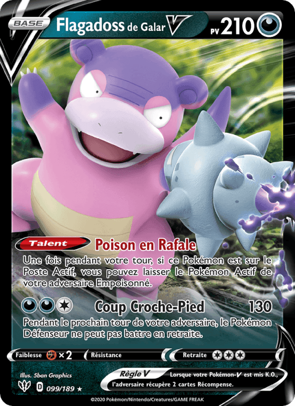 Flagadoss de Galar V, carte 99 de Ténèbres Embrasées