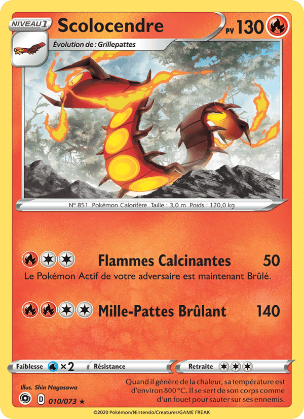 Scolocendre, carte 10 de La Voie du Maître