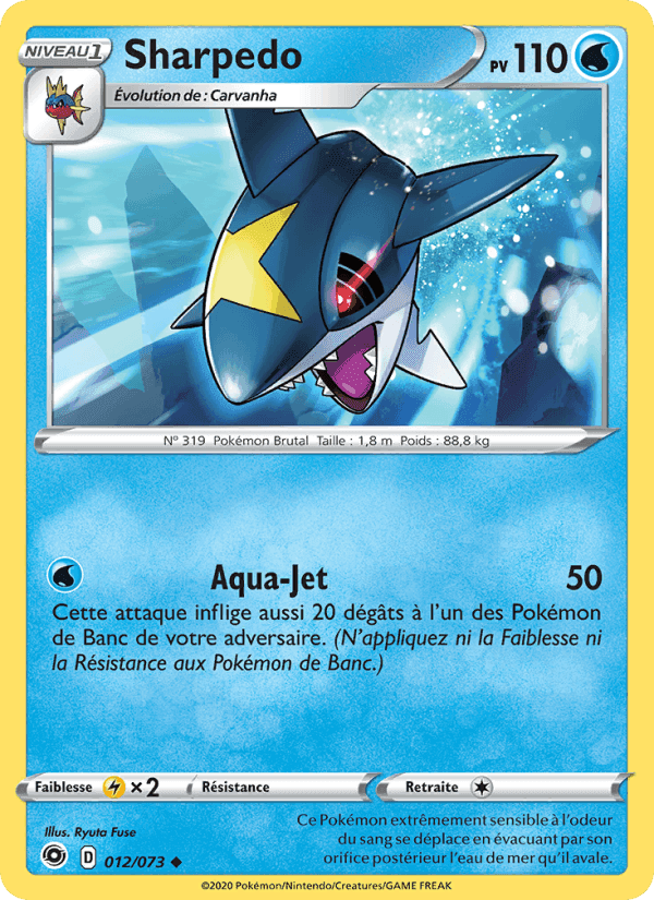 Sharpedo, carte 12 de La Voie du Maître