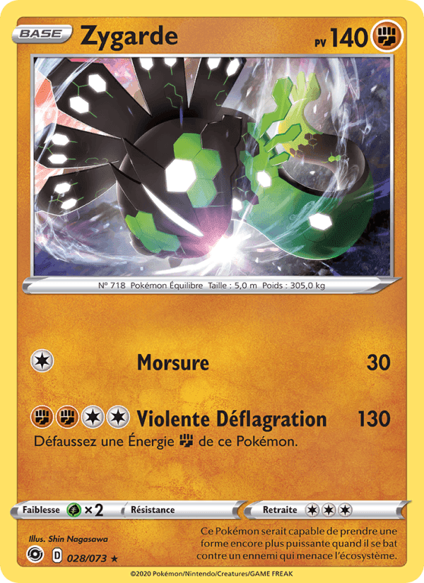 Zygarde, carte 28 de La Voie du Maître