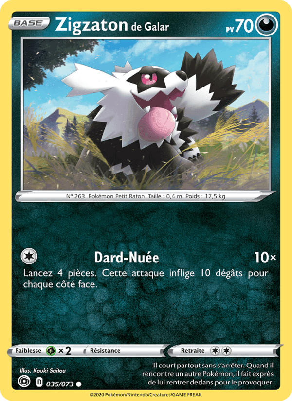 Zigzaton de Galar, carte 35 de La Voie du Maître
