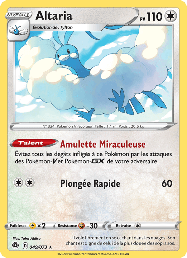 Altaria, carte 49 de La Voie du Maître