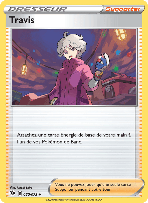 Travis, carte 50 de La Voie du Maître