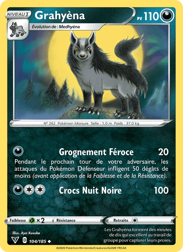 Grahyèna, card 104 from Voltage Éclatant
