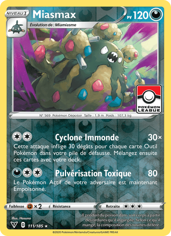 Miasmax, card 111 from Voltage Éclatant