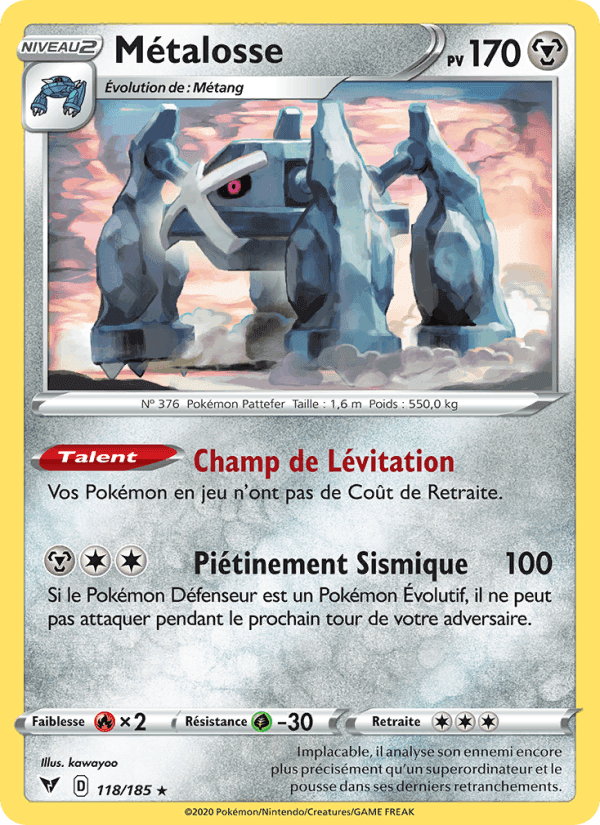 Métalosse, card 118 from Voltage Éclatant