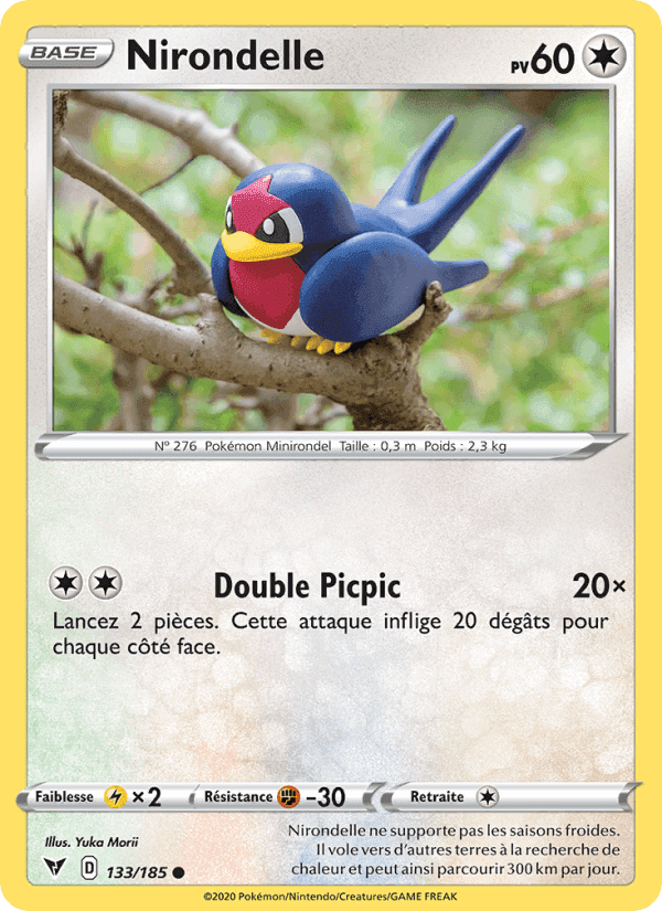 Nirondelle, card 133 from Voltage Éclatant