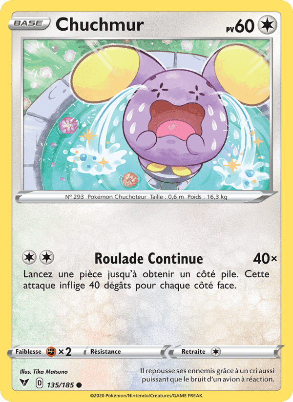 Chuchmur, carte 135 de Voltage Éclatant