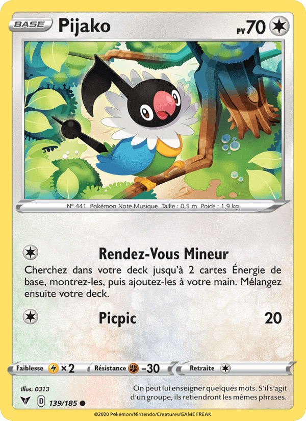 Pijako, carte 139 de Voltage Éclatant