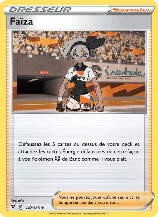Faïza, carte 147 de Voltage Éclatant