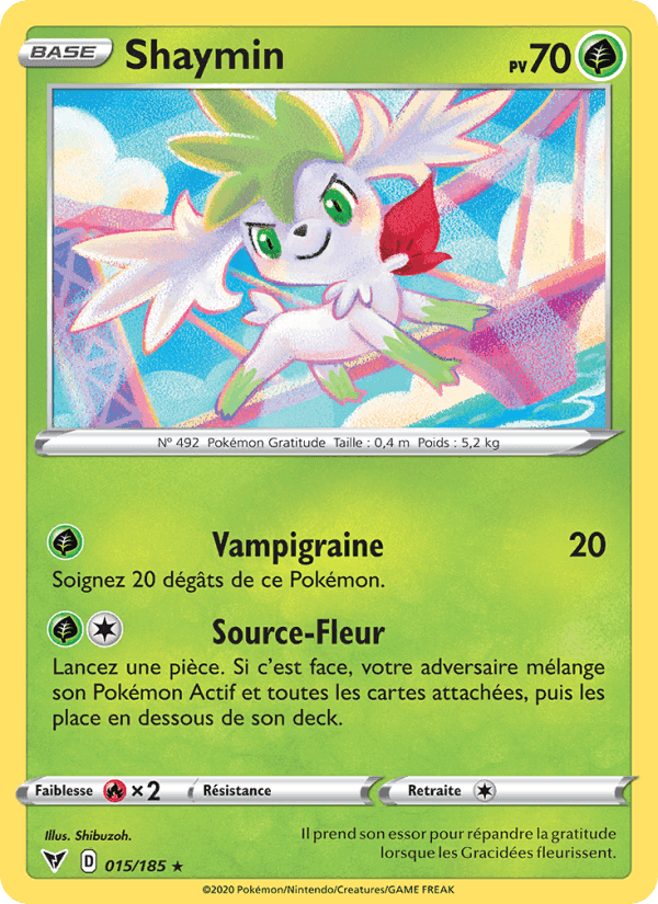 Voltage Éclatant の 15 番、Shaymin