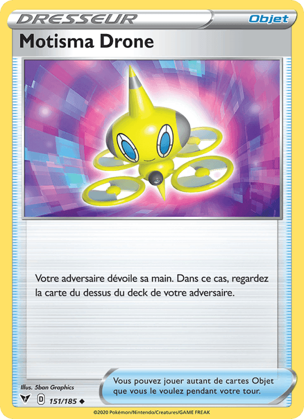 Motisma Drone, carte 151 de Voltage Éclatant