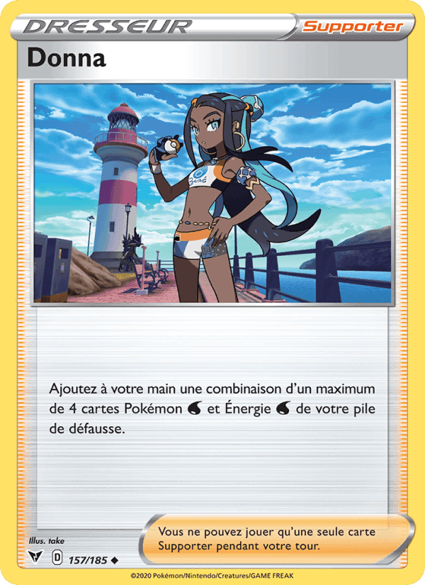 Donna, card 157 from Voltage Éclatant