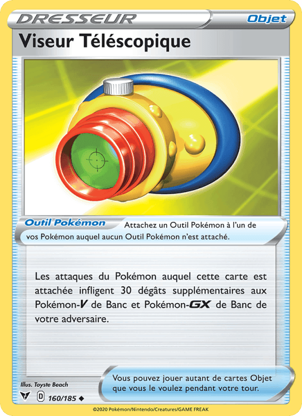 Viseur Téléscopique, carte 160 de Voltage Éclatant