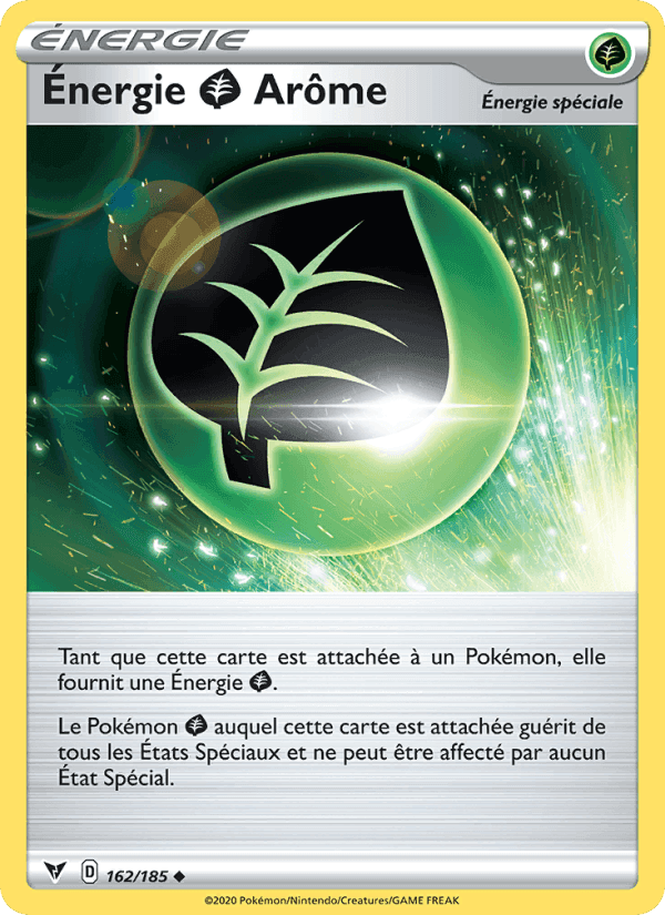 Énergie Grass Arôme, carte 162 de Voltage Éclatant