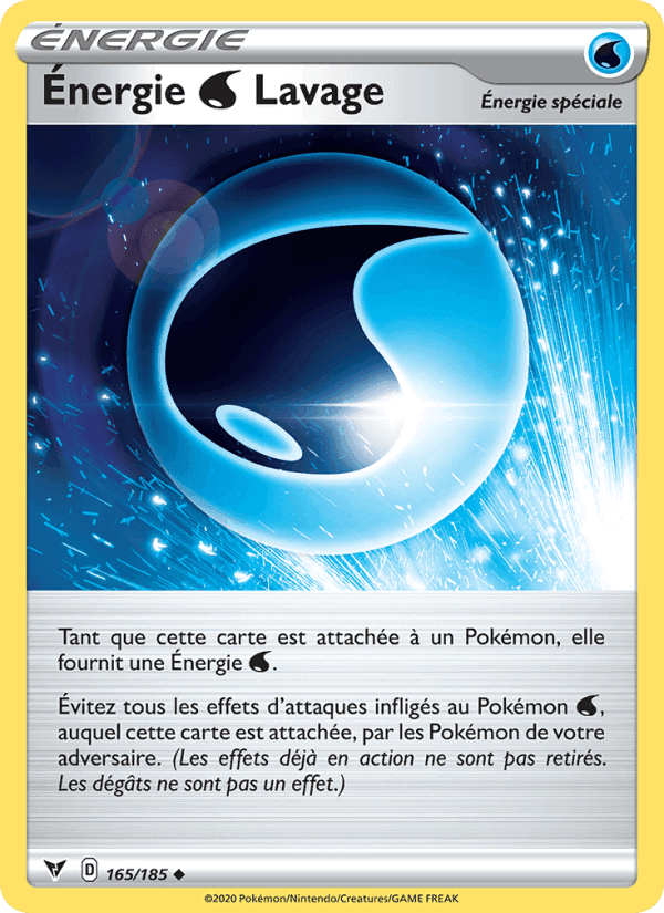 Énergie Water Lavage, carte 165 de Voltage Éclatant