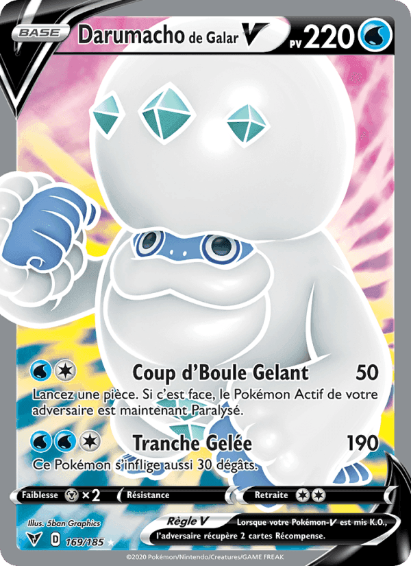Darumacho de Galar V, carte 169 de Voltage Éclatant