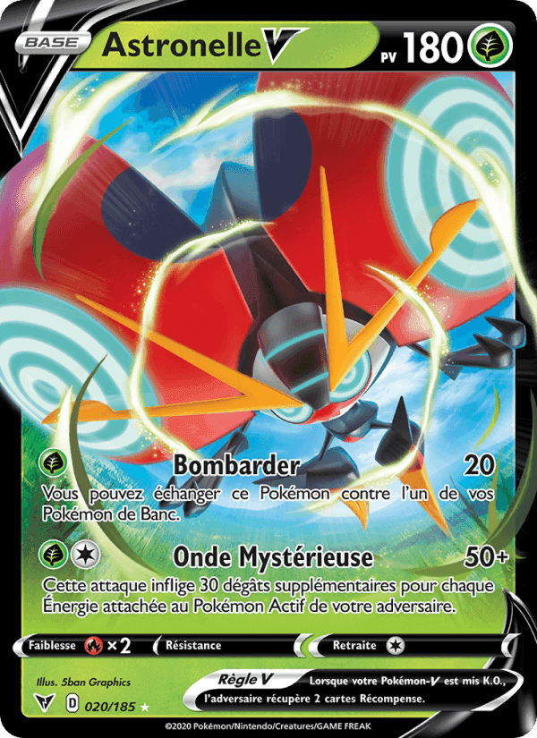 Astronelle V, card 20 from Voltage Éclatant