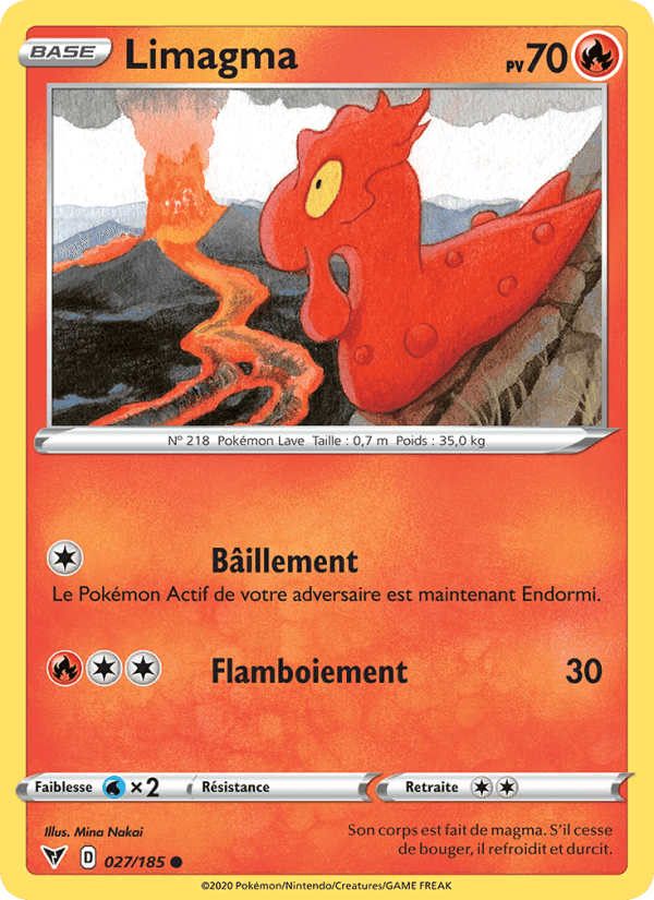 Limagma, carta 27 de Voltage Éclatant