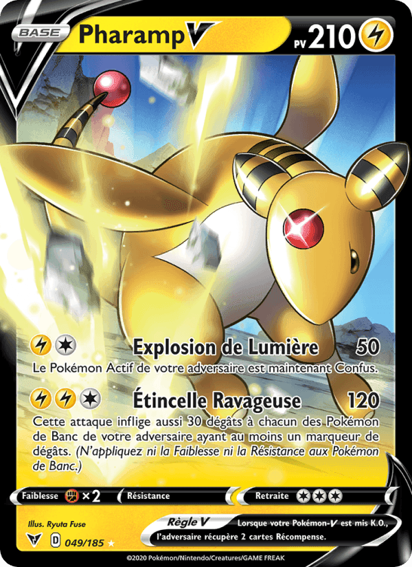 Pharamp V, carte 49 de Voltage Éclatant