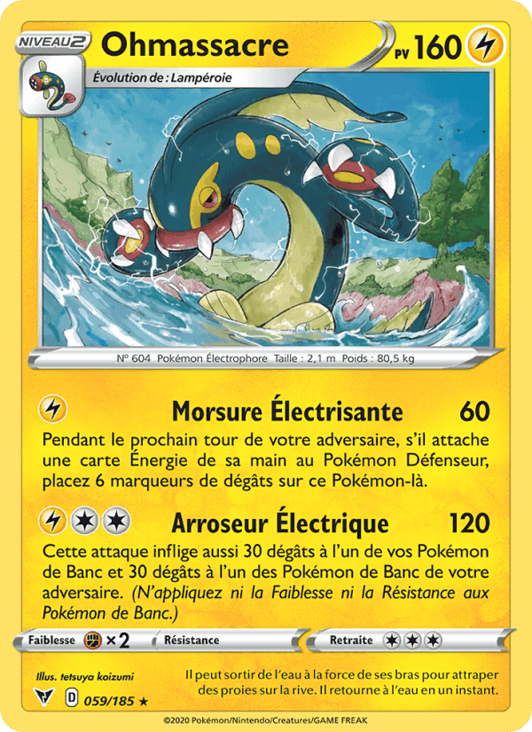 Ohmassacre, carte 59 de Voltage Éclatant
