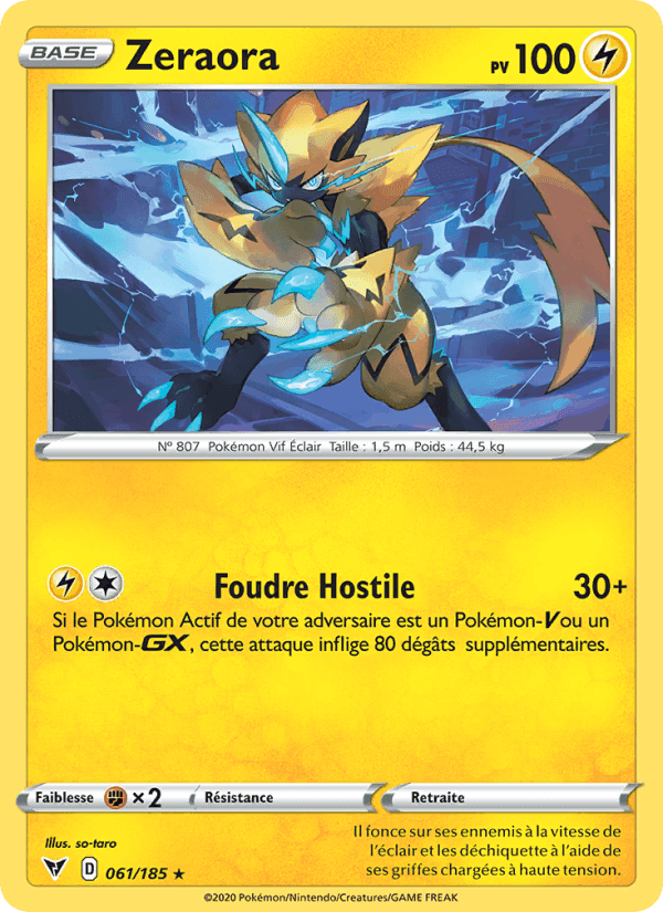 Voltage Éclatant の 61 番、Zeraora