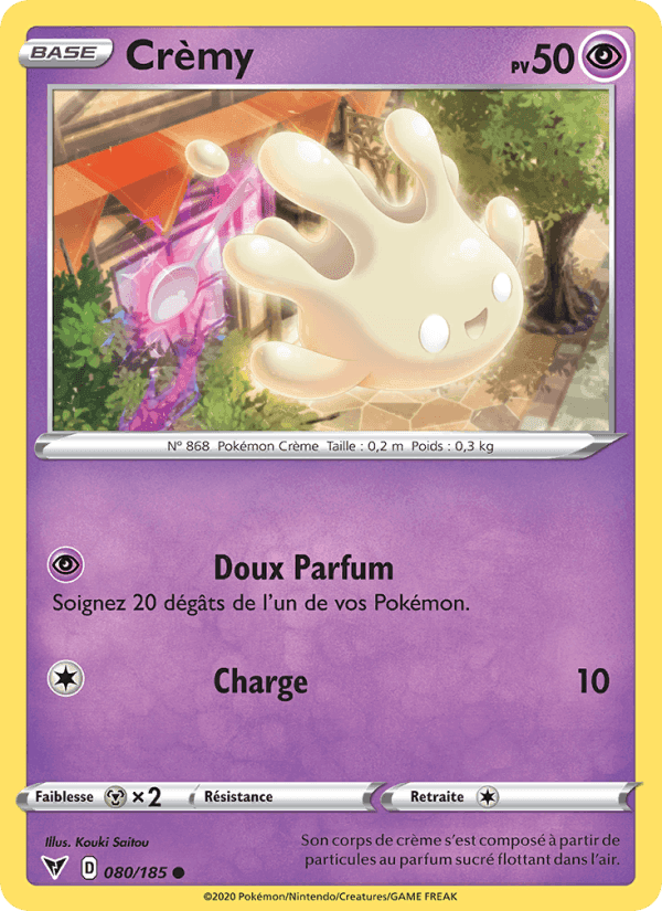 Crèmy, carte 80 de Voltage Éclatant