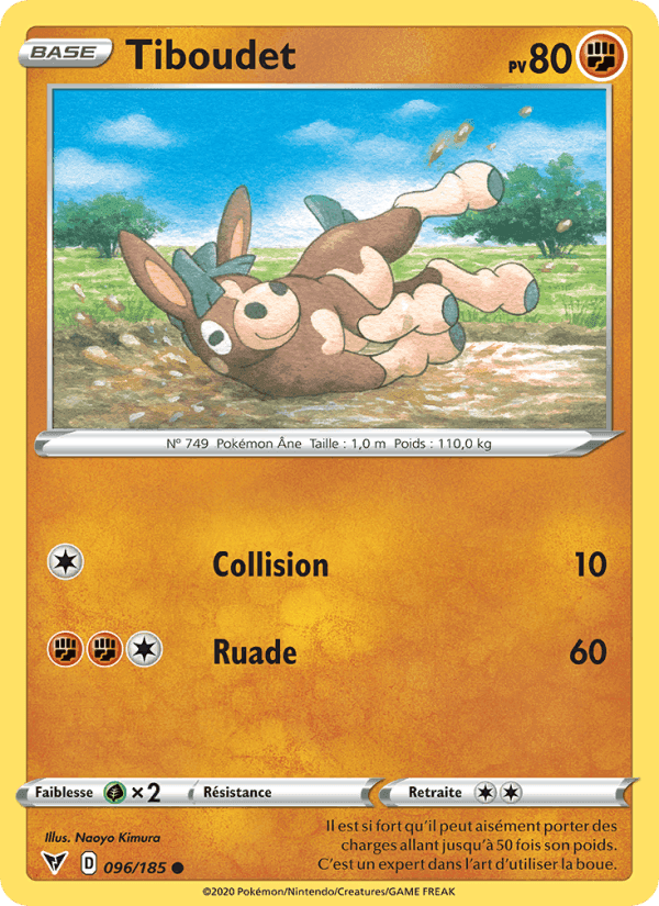Tiboudet, carte 96 de Voltage Éclatant