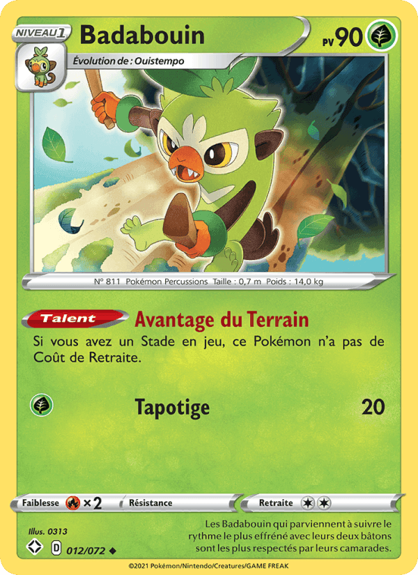 Badabouin, card 12 from Destinées Radieuses