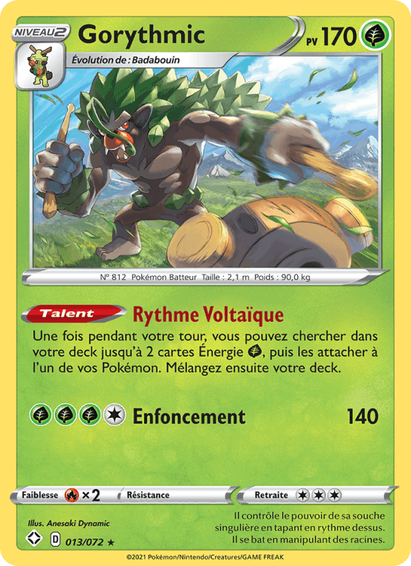 Gorythmic, carte 13 de Destinées Radieuses