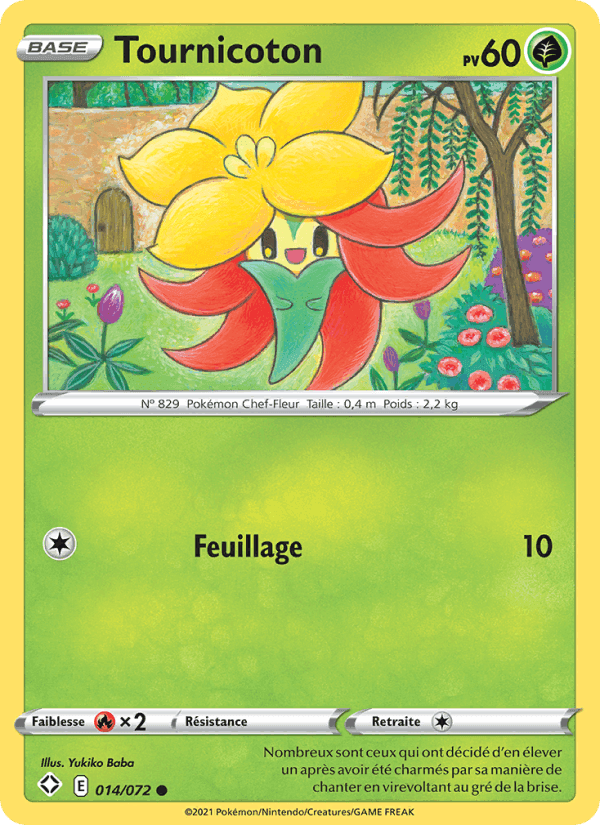 Tournicoton, card 14 from Destinées Radieuses