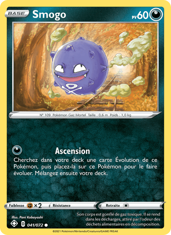 Smogo, carte 41 de Destinées Radieuses